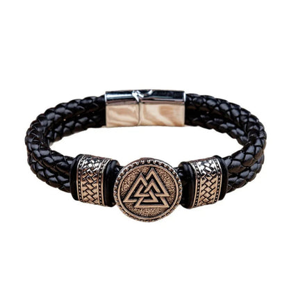 Vintage Viking Valknut Bracelet