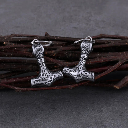 Thor's Hammer Earrings