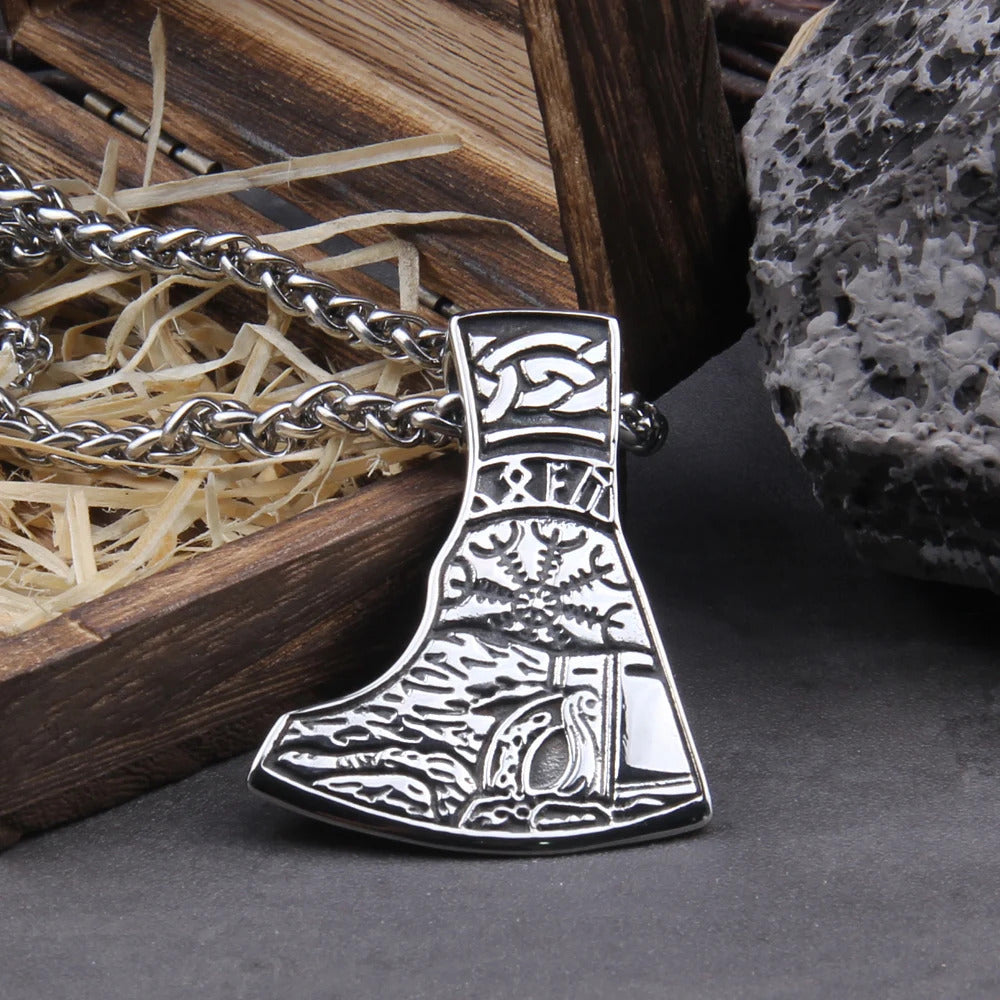 Viking Axe Necklace