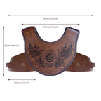 Nordic Embossed Leather Viking Armor