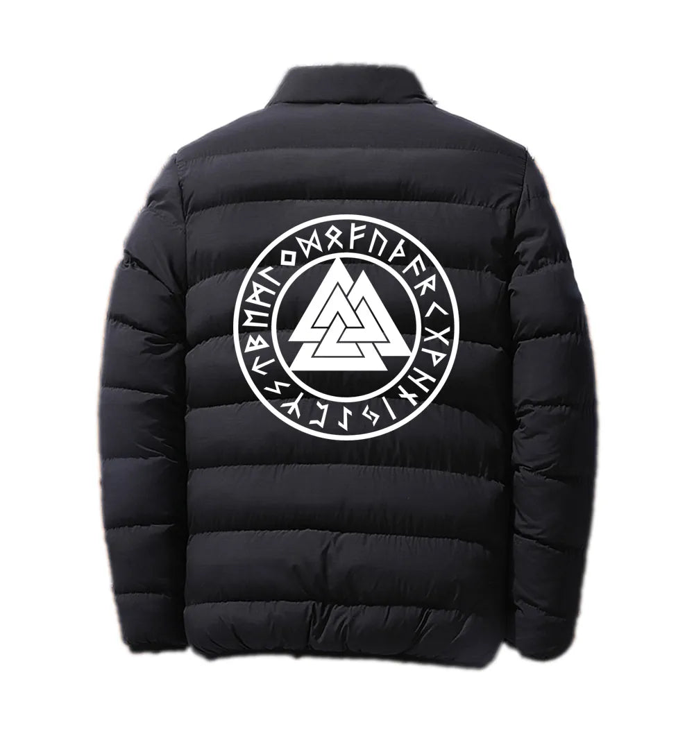 Viking Valknut With Runes Jacket