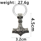 Thor's Hammer Mjölnir Keychain