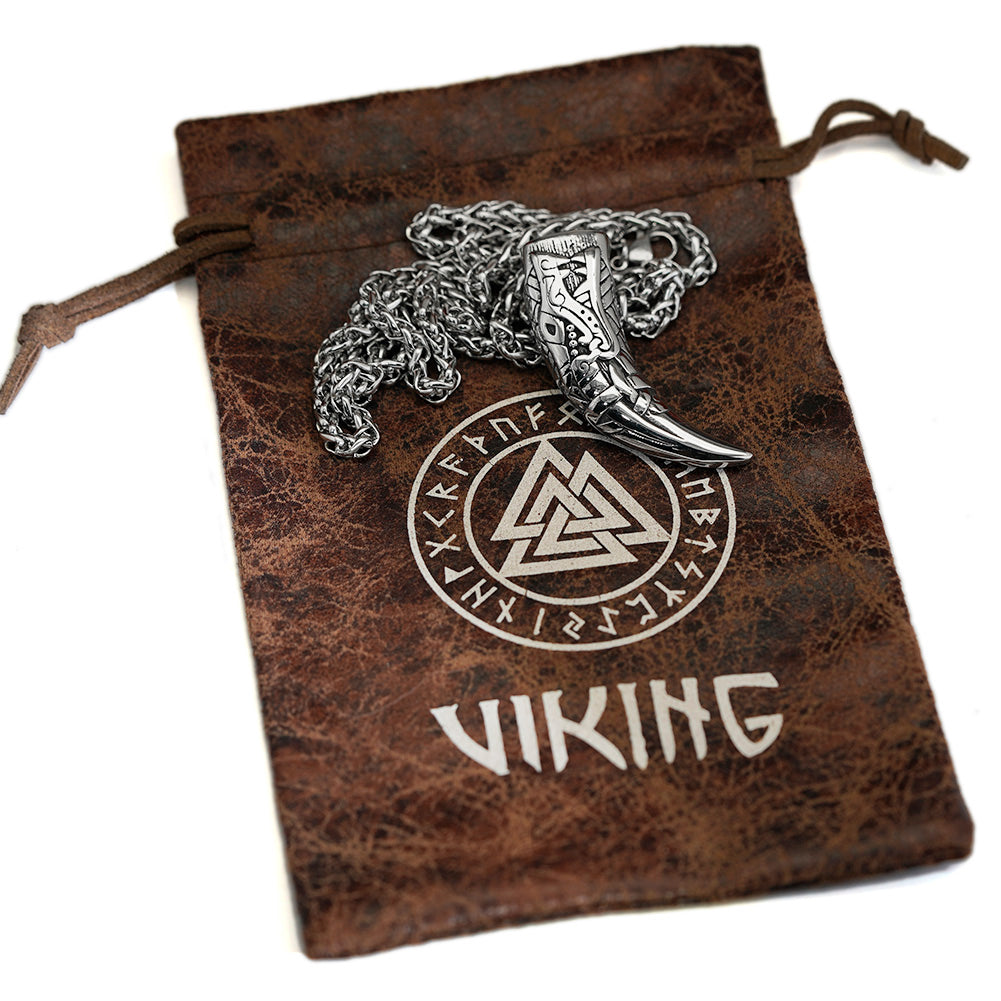 Viking Wolf Tooth Necklace