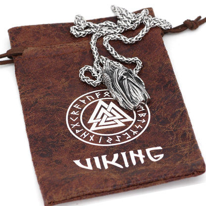 Stainless Steel Odin Necklace