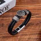 Vintage Viking Valknut Bracelet