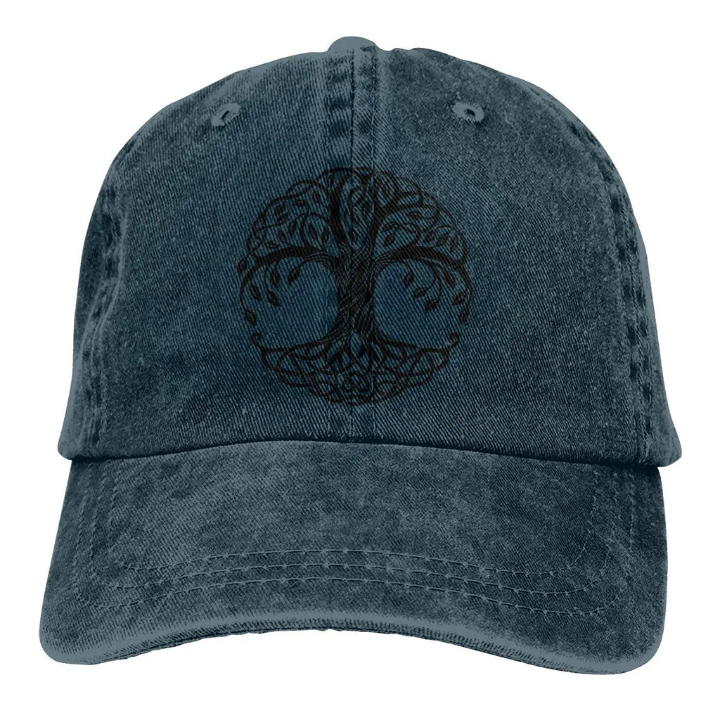 Yggdrasil Tree of Life Cap