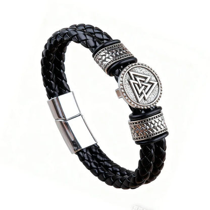 Vintage Viking Valknut Bracelet