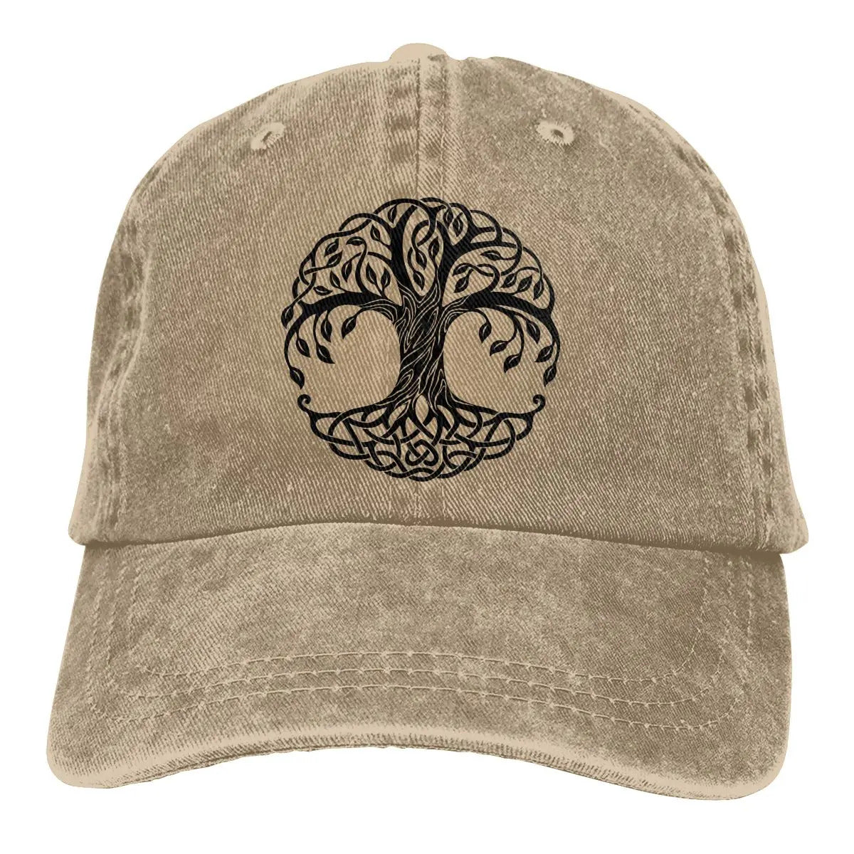 Yggdrasil Tree of Life Cap