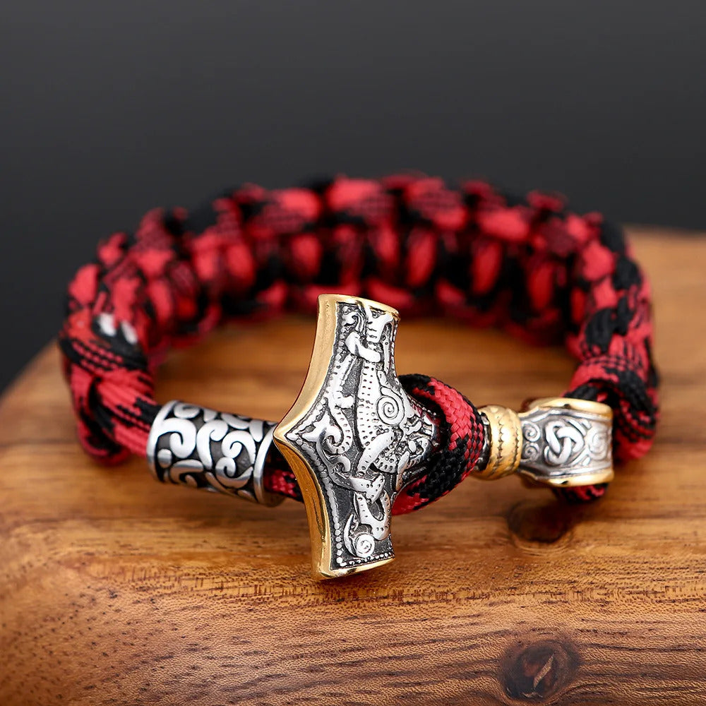 Thor's Hammer Paracord Bracelets