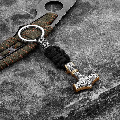 Vikings Thor's Hammer Keychain