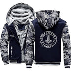 Thor's Hammer With Runes Hoodie Jacket