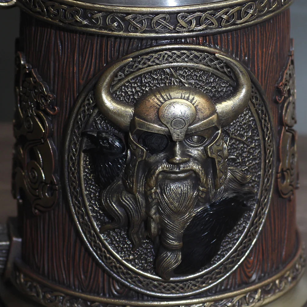Viking Odin Drinking Mug