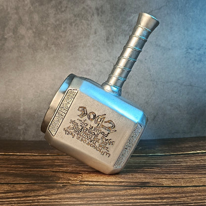 Thor's Hammer Beer Mug And Bottle Opener