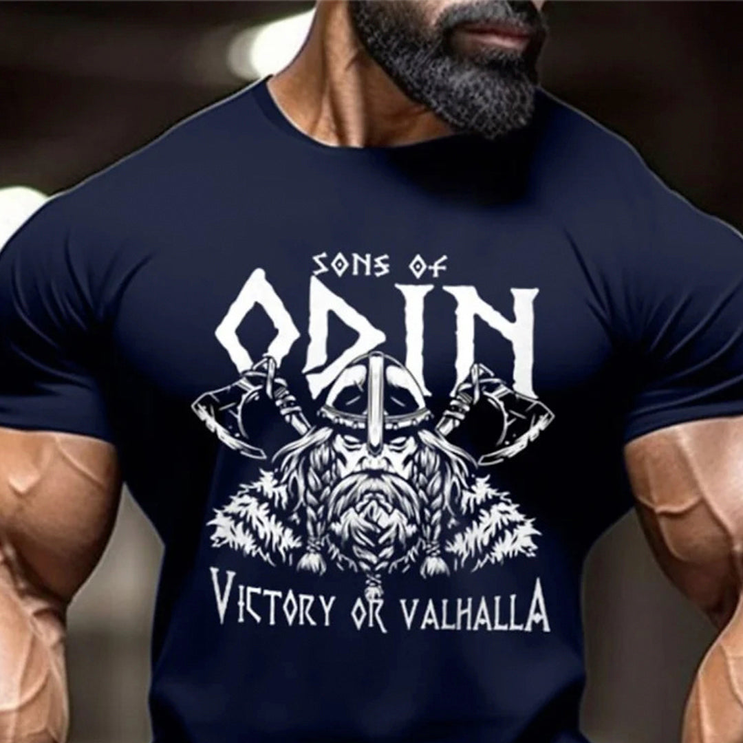 Sons of Odin - Victory or Valhalla T-Shirts