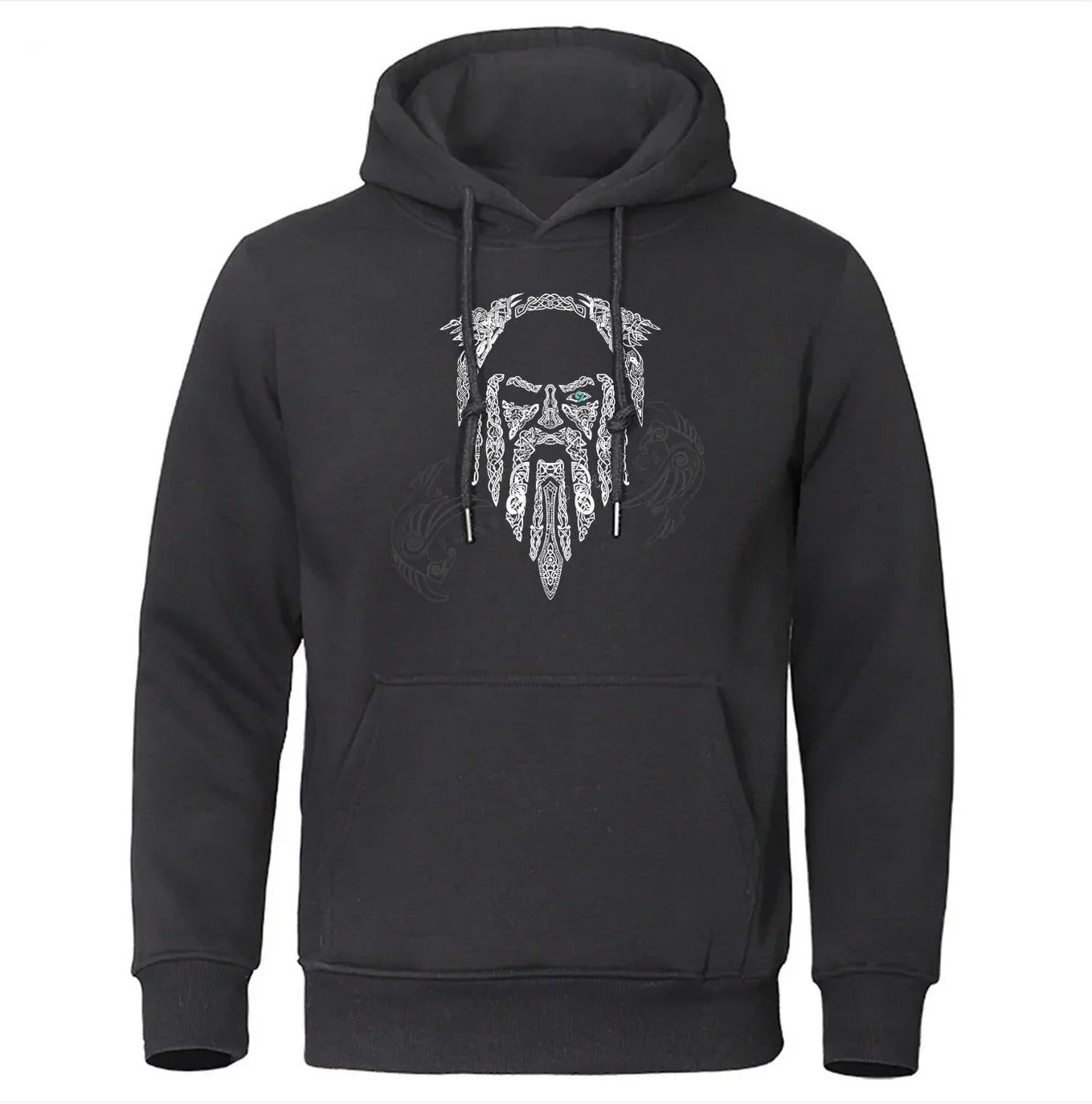 Viking Odin Design Hoodie