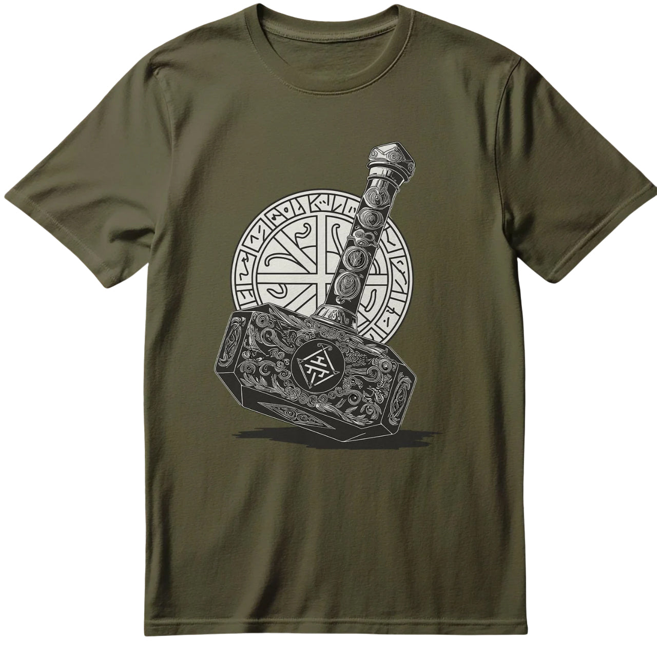 Thor's Hammer & Runes T-shirt