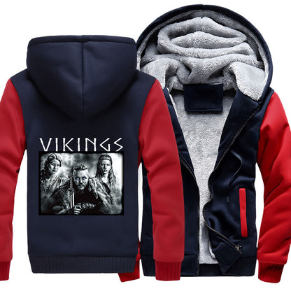 Valhalla Vikings Hoodie Jacket