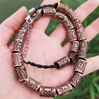 24 Pieces Viking Runes Beads Set