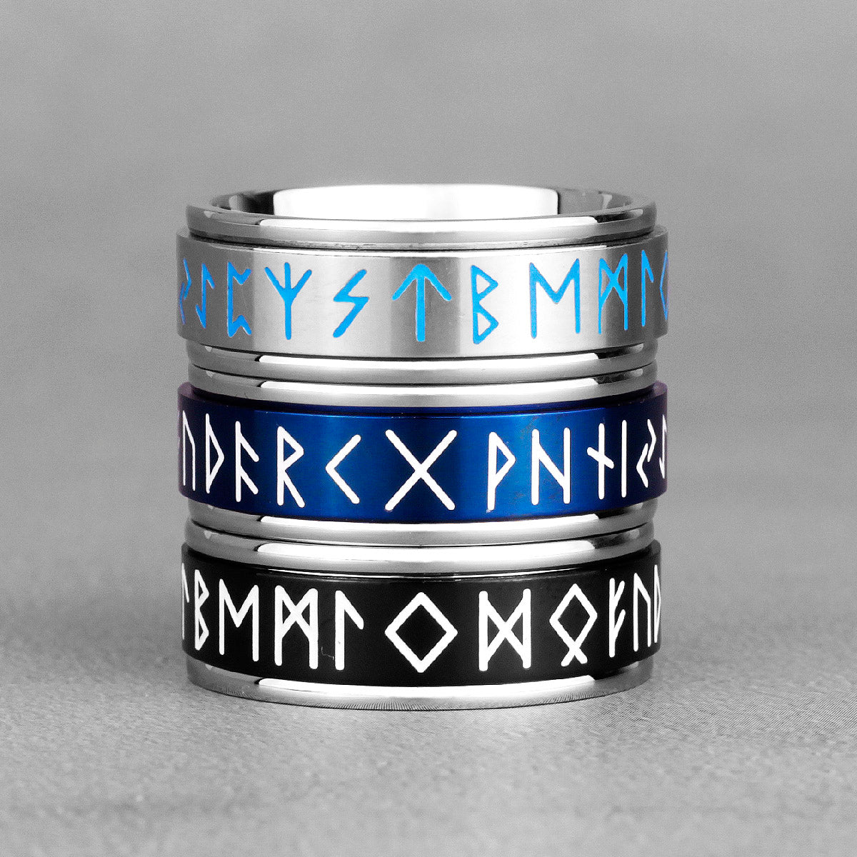 Viking Runes Luminous Rings