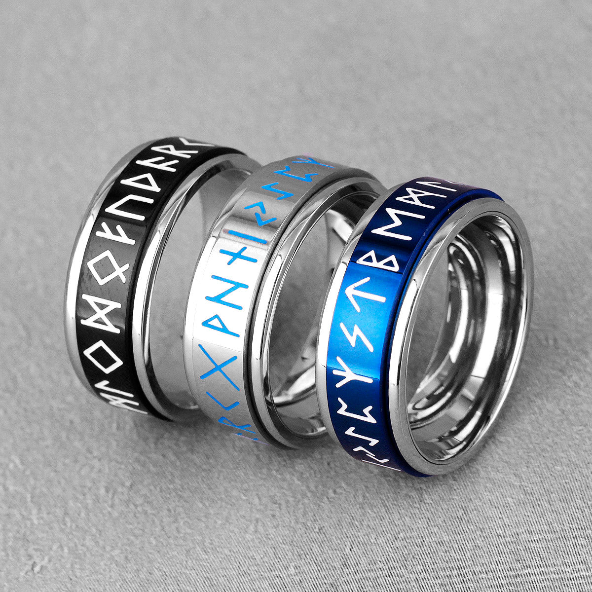 Viking Runes Luminous Rings