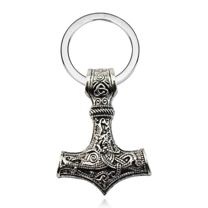 Thor's Hammer Mjölnir Keychain