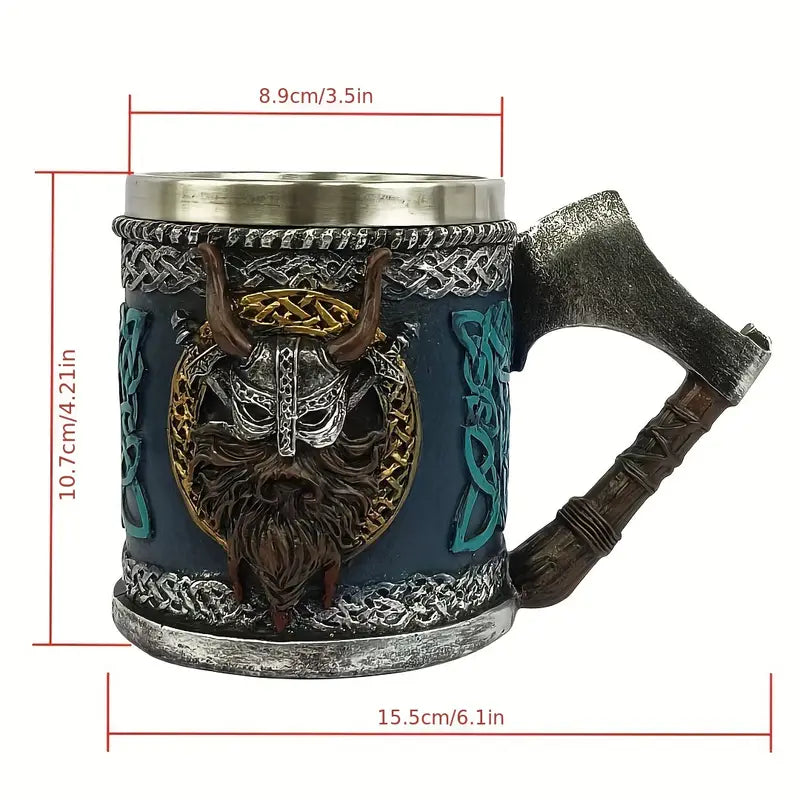 Viking Pirate Axe Beer Mug