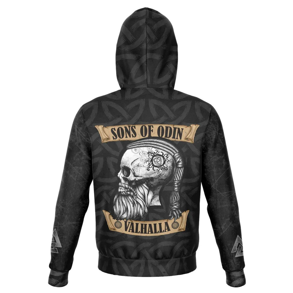 Sons of Odin Valhalla Viking Hoodie