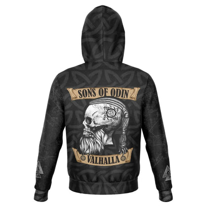 Sons of Odin Valhalla Viking Hoodie
