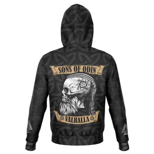 Sons of Odin Valhalla Viking Hoodie