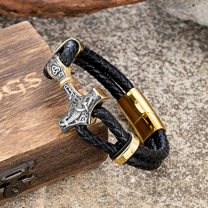 Thor's Hammer Mjölnir Bracelet