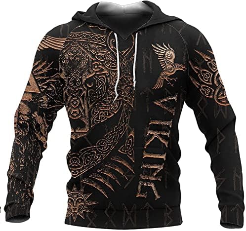 All Over Print Viking Hoodie