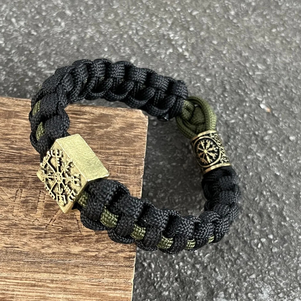 Vegvisir With Bead Paracord Bracelets