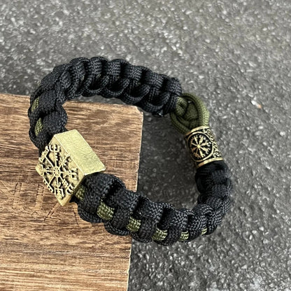 Vegvisir With Bead Paracord Bracelets