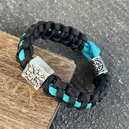 Vegvisir With Bead Paracord Bracelets