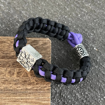 Vegvisir With Bead Paracord Bracelets