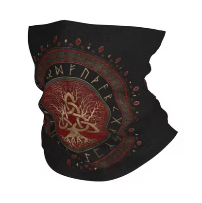 Vegvisir And Tree Of Life Yggdrasil Bandanas