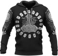 Mjölnir With Runes Hoodie