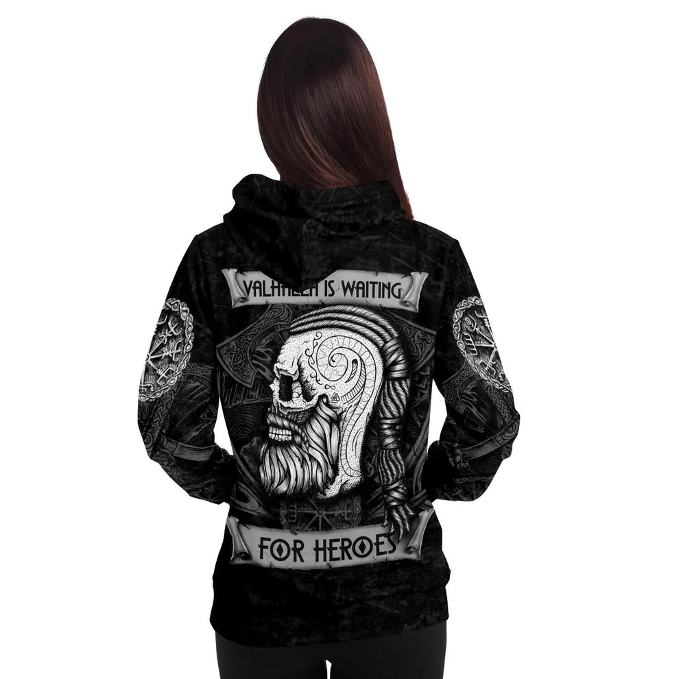 Valhalla Is Waiting For Heroes Hoodie