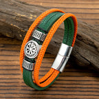 Vegvisir Leather Bracelet