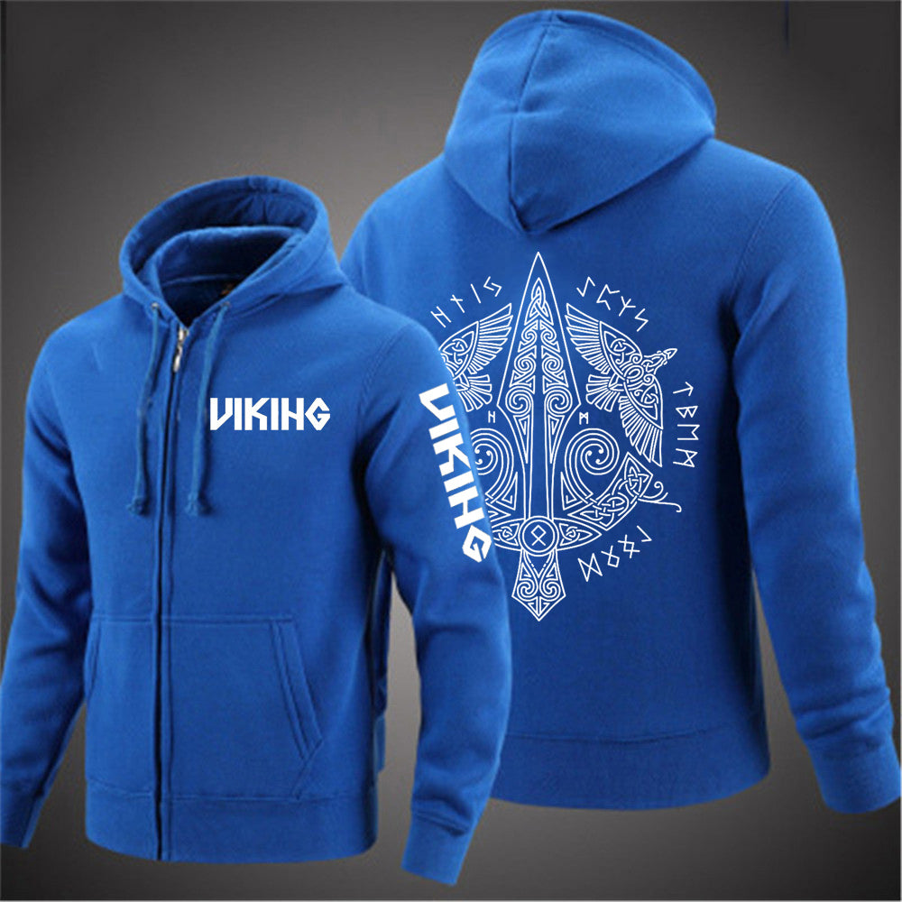 The Spear of the God Odin - Gungnir Zip Hoodie