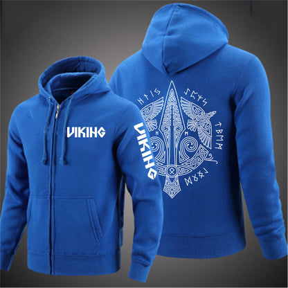 The Spear of the God Odin - Gungnir Zip Hoodie