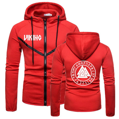 Viking Valknut With Runes Hoodie