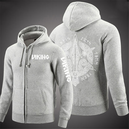 The Spear of the God Odin - Gungnir Zip Hoodie