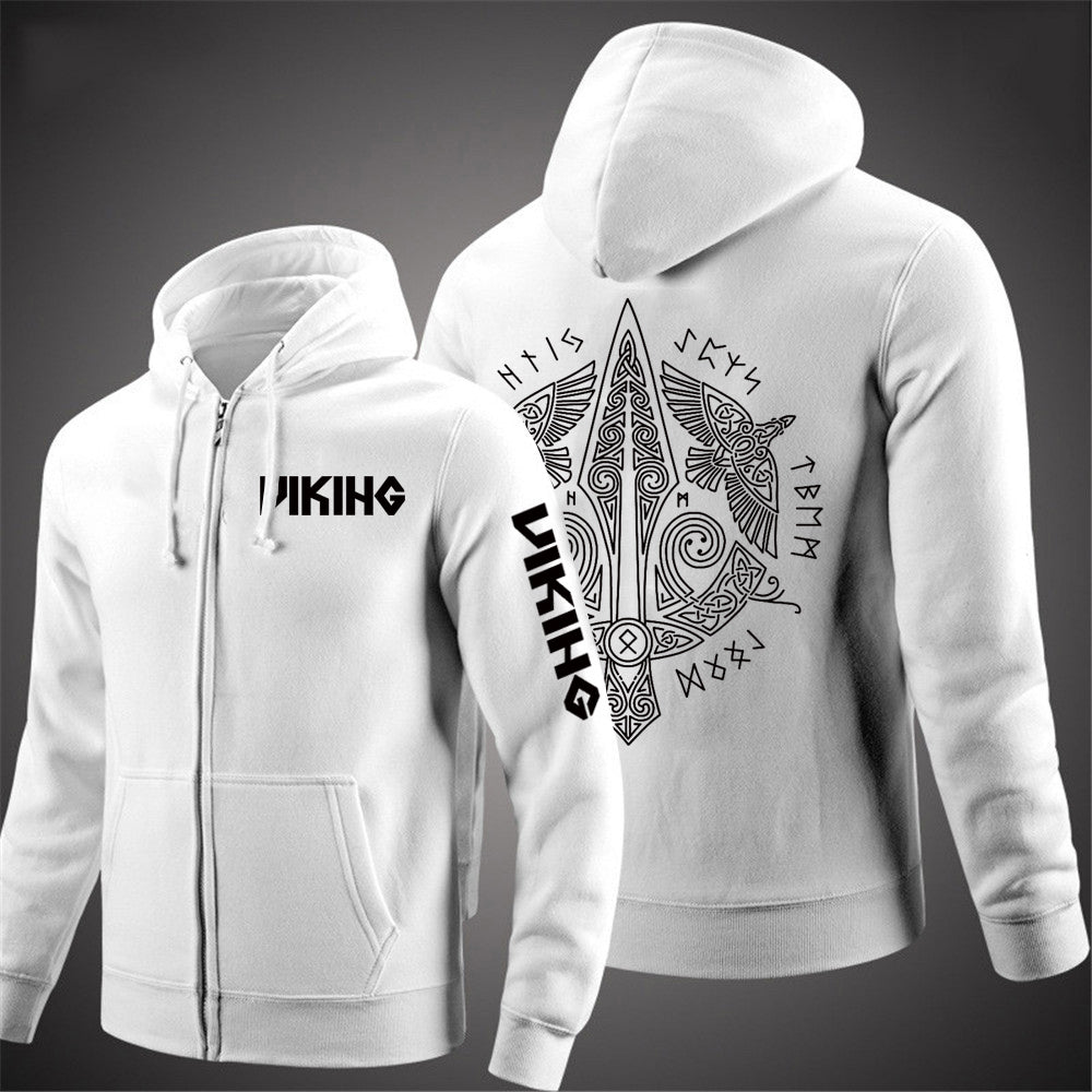 The Spear of the God Odin - Gungnir Zip Hoodie