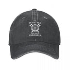 Die In Battle And Go To Valhalla Cap
