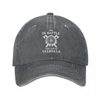 Die In Battle And Go To Valhalla Cap