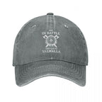 Die In Battle And Go To Valhalla Cap