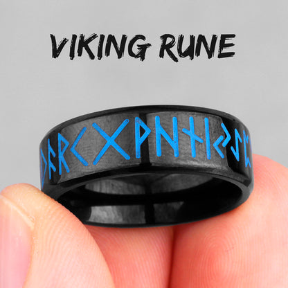 Viking Runes Luminous Rings