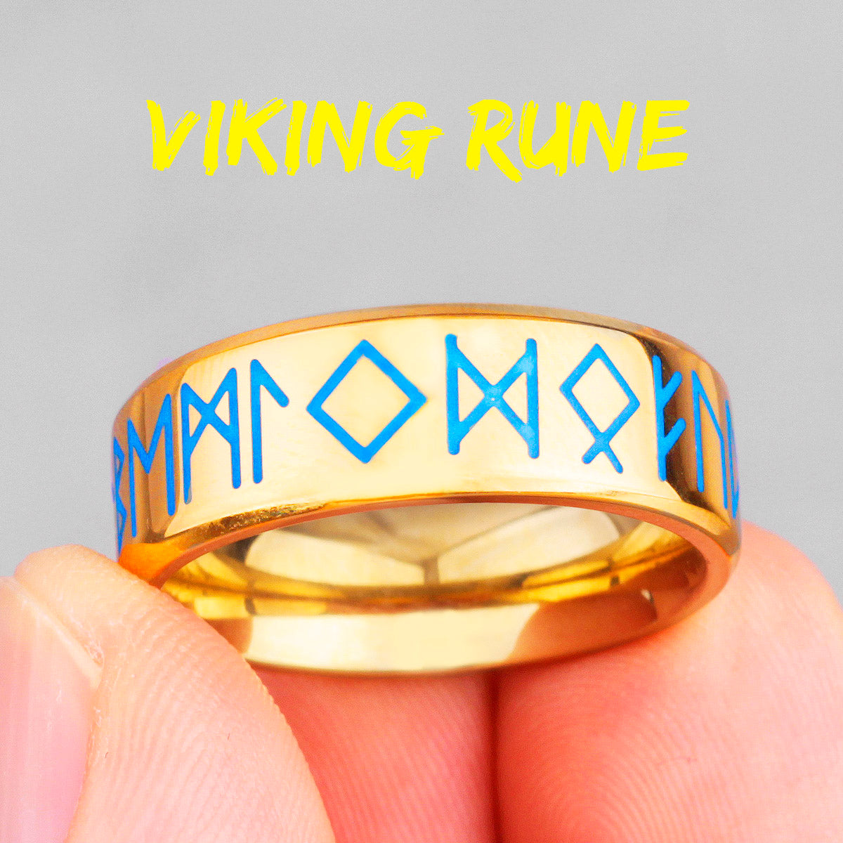 Viking Runes Luminous Rings