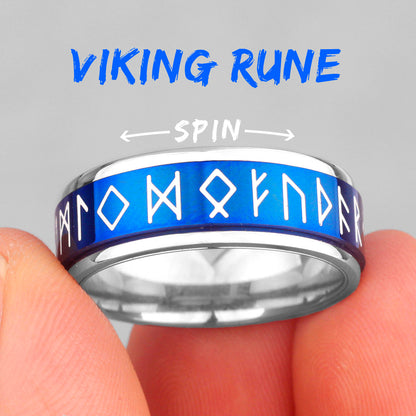 Viking Runes Luminous Rings